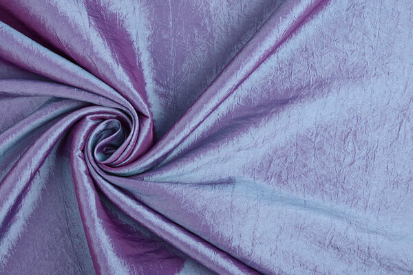 Crinkle Taft Two-Tone Paars-Blauw