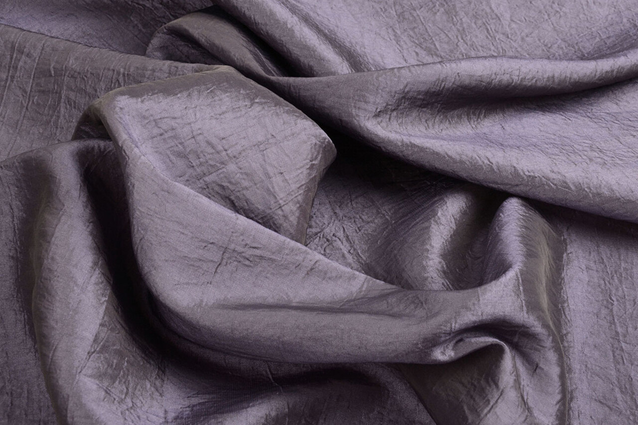 Crinkle Taft Two-Tone Mauve-Lila