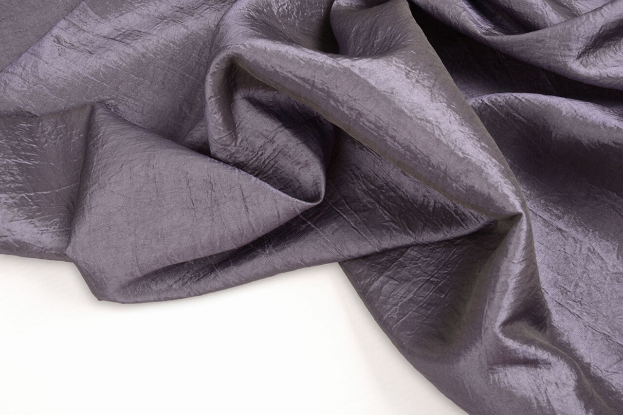 Crinkle Taft Two-Tone Mauve-Lila