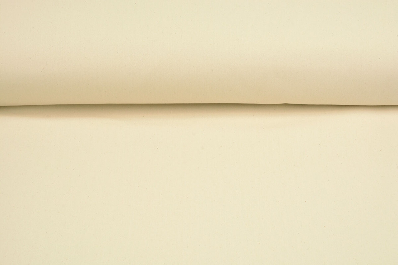Unbleached Cotton Twill Natural 130cm