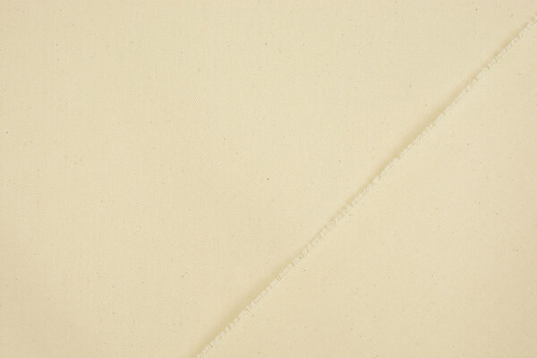 Unbleached Cotton Twill Natural 130cm