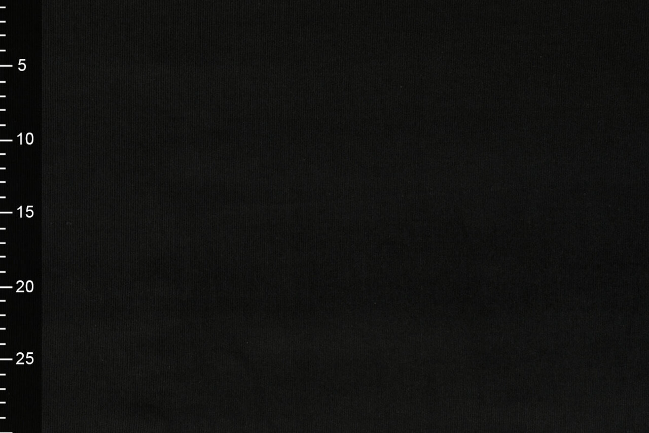Fine Rib Fabric 21 W Corduroy Black Fine Rib Fabric 21 W Corduroy Black