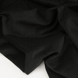 Fine Rib Fabric 21 W Corduroy Black