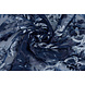 Mesh Ricamato Adeline Blu Mesh Ricamato Adeline Blu
