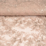 Malla Bordada Adele Rosa Empolvado - Beige Malla Bordada Adele Rosa Empolvado - Beige