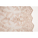 Mesh Ricamato Adele Rosa Cipria - Beige Mesh Ricamato Adele Rosa Cipria - Beige