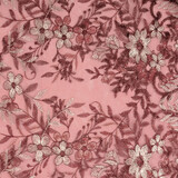 Netz Bestickt Adele Bordeaux