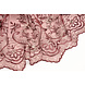 Mesh Ricamato Adele Bordeaux