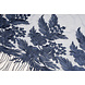 Mesh Ricamato Agatha Scuro Blu Mesh Ricamato Agatha Scuro Blu