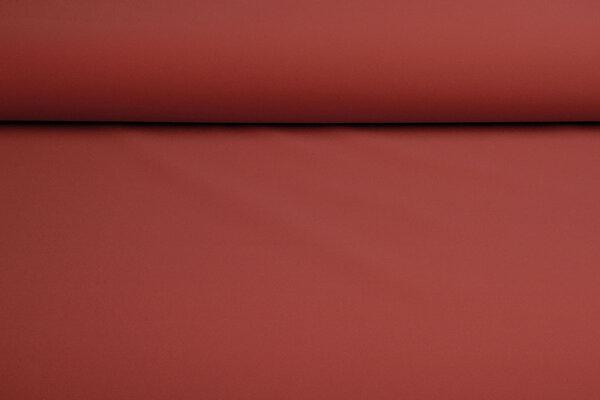 Faux Leather Mat Red