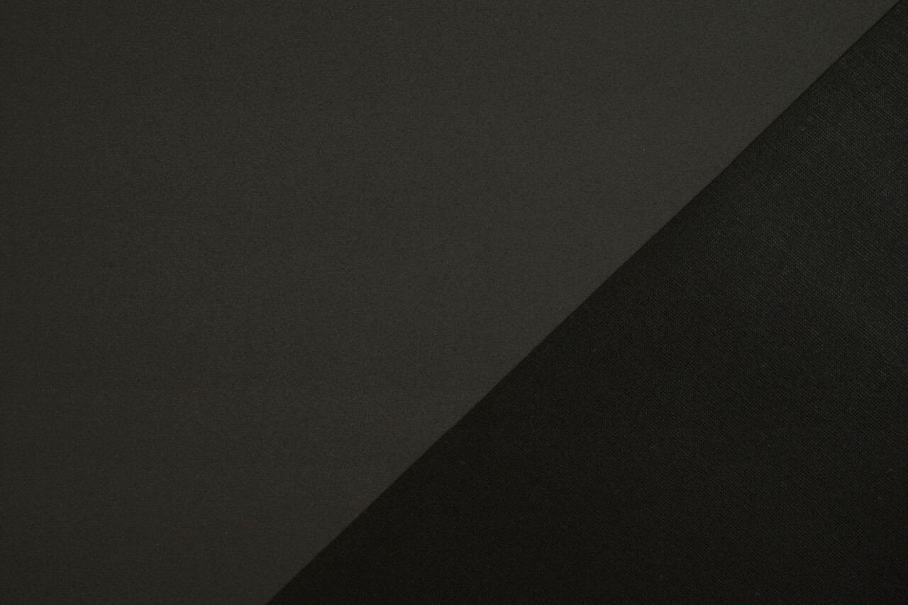 Faux Leather Mat Dark Grey