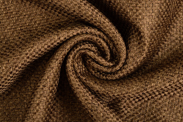 Vintage Structure Fabric Mocha Brown