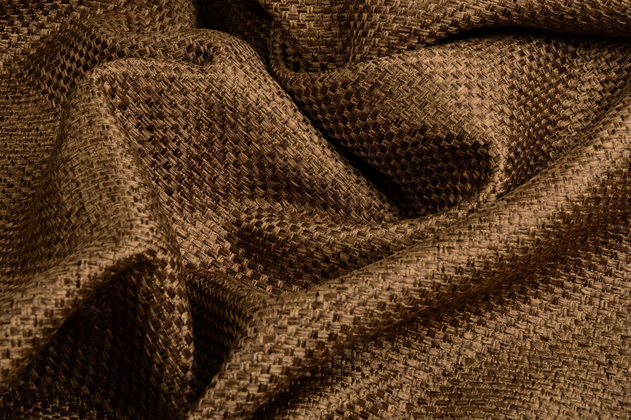 Vintage Structure Fabric Mocha Brown