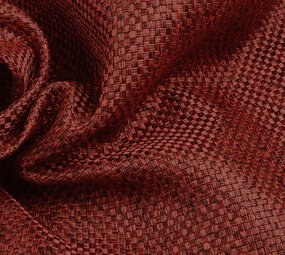 Strukturierter Vintage-Stoff Rot