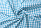 Boerenbont Quadri 8 Mm Chiaro Acqua