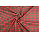 100 % Coton Flanelle Carreaux 2