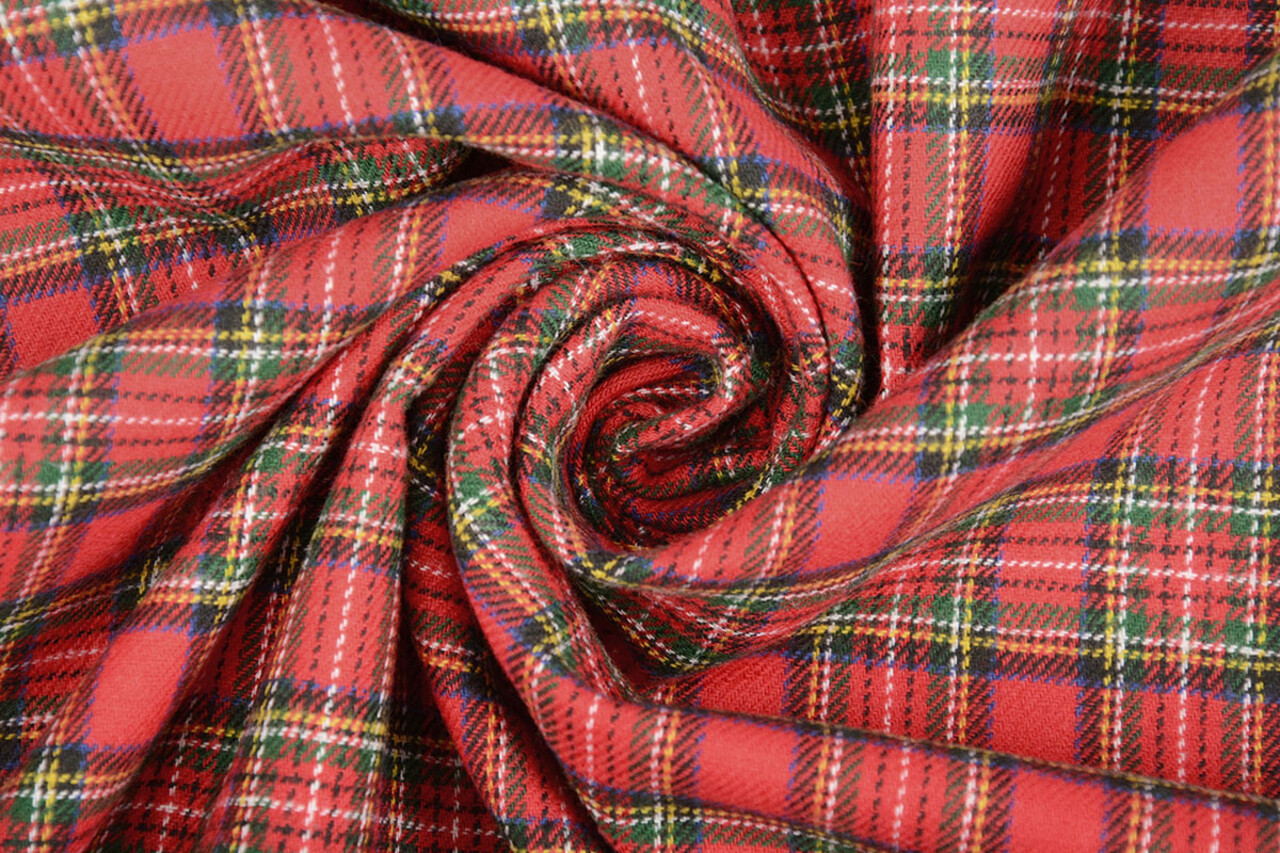 100% Baumwolle Flanell Karo 2 100% Baumwolle Flanell Karo 2