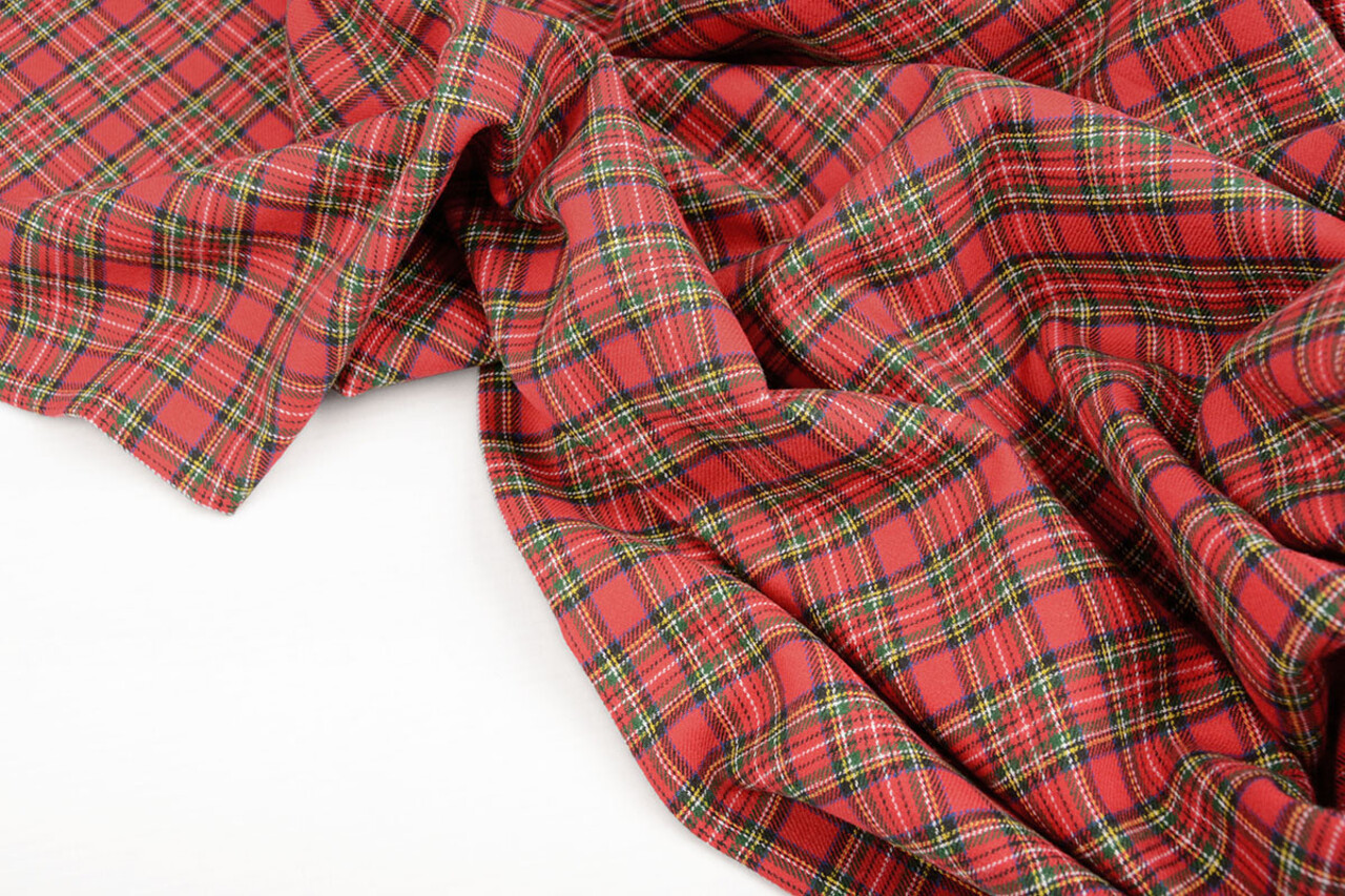 100% Baumwolle Flanell Karo 2 100% Baumwolle Flanell Karo 2