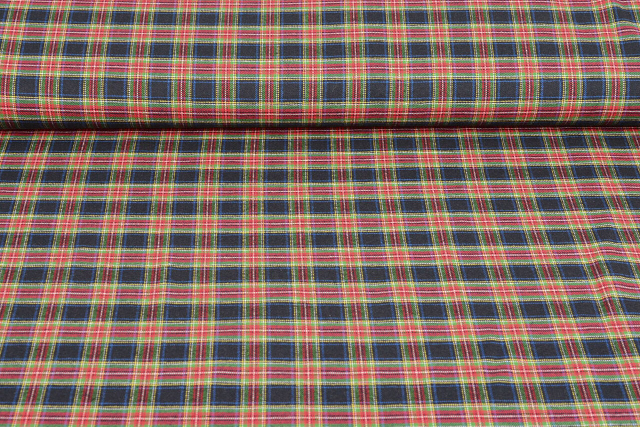 100% Baumwolle Flanell Karo 3 100% Baumwolle Flanell Karo 3