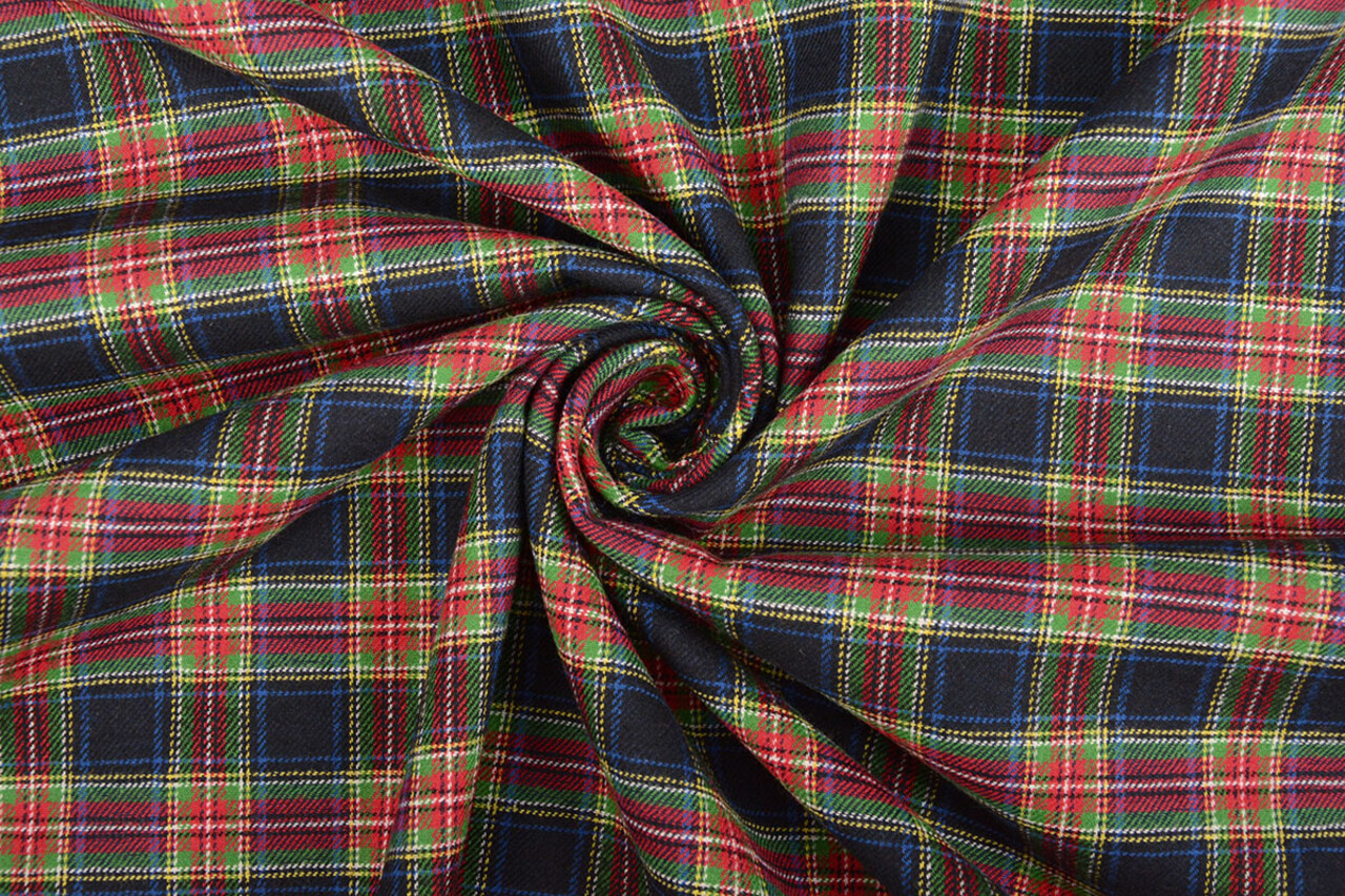 100% Katoen Flanel Ruitjes 3 100% Katoen Flanel Ruitjes 3