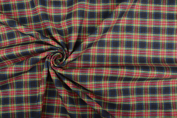 100% Cotone Flanella Quadretti 3 100% Cotone Flanella Quadretti 3