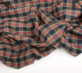100% Cotone Flanella Quadretti 3 100% Cotone Flanella Quadretti 3