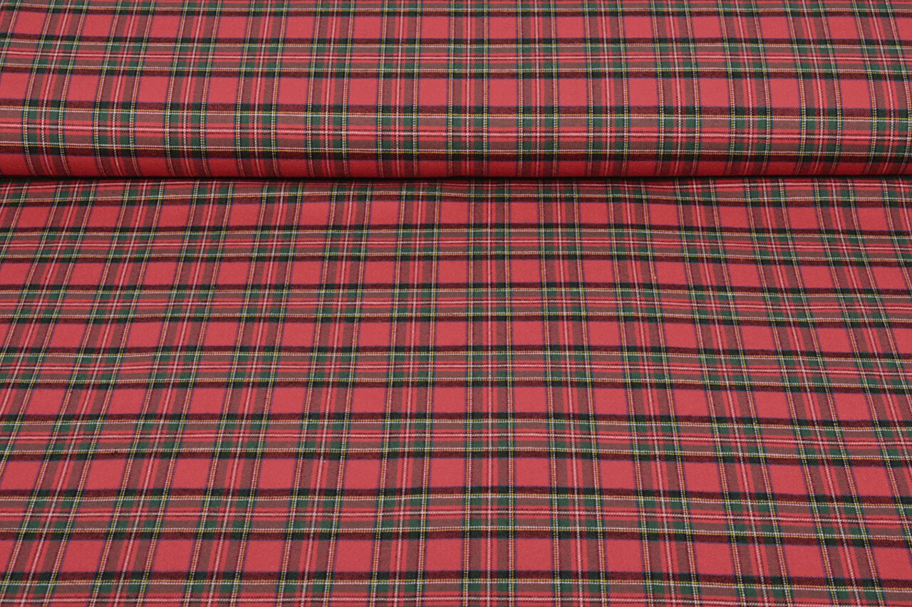 100% Katoen Flanel Ruitjes 4 100% Katoen Flanel Ruitjes 4