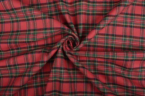 100% Cotton Flannel Checks 4 100% Cotton Flannel Checks 4
