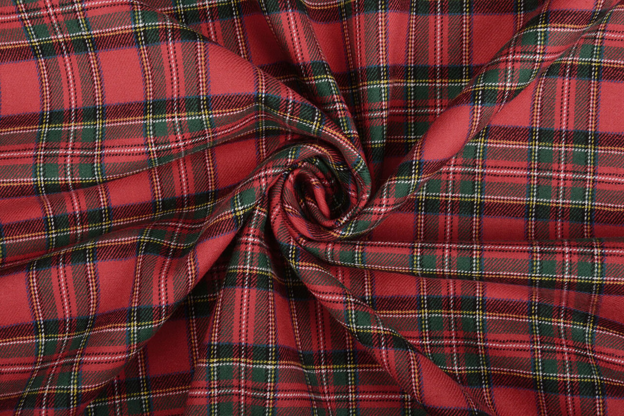 100% Katoen Flanel Ruitjes 4 100% Katoen Flanel Ruitjes 4