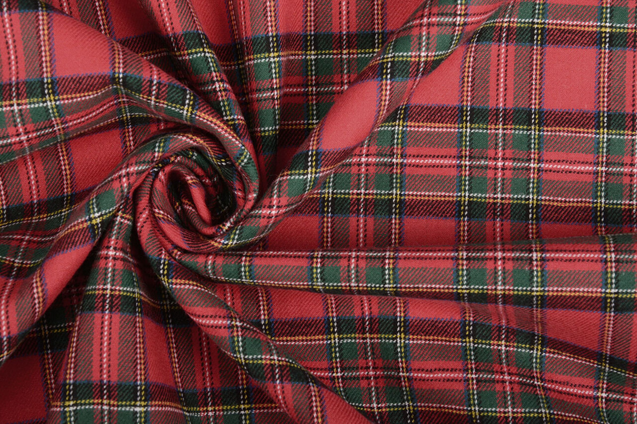 100% Cotton Flannel Checks 4 100% Cotton Flannel Checks 4