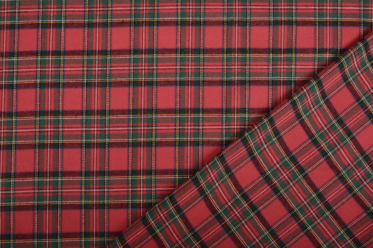 100% Cotton Flannel Checks 4 100% Cotton Flannel Checks 4