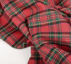 100% Cotone Flanella Quadretti 4 100% Cotone Flanella Quadretti 4