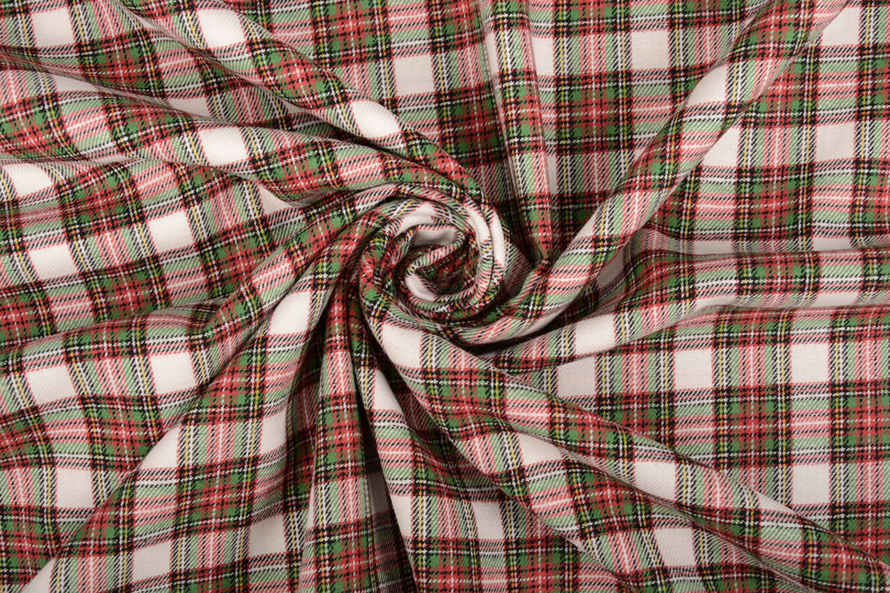 100% Katoen Flanel Ruitjes 5 100% Katoen Flanel Ruitjes 5
