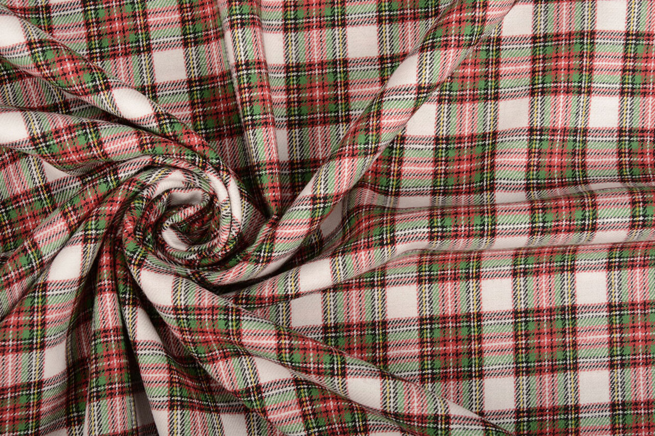 100% Baumwolle Flanell Karo 5 100% Baumwolle Flanell Karo 5