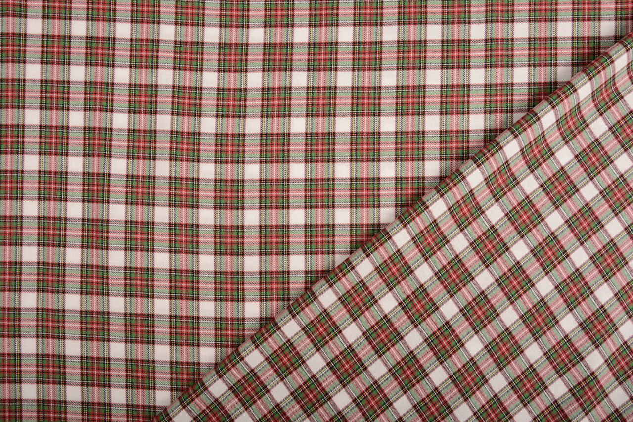 100% Baumwolle Flanell Karo 5 100% Baumwolle Flanell Karo 5