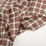 100% Cotone Flanella Quadretti 5 100% Cotone Flanella Quadretti 5