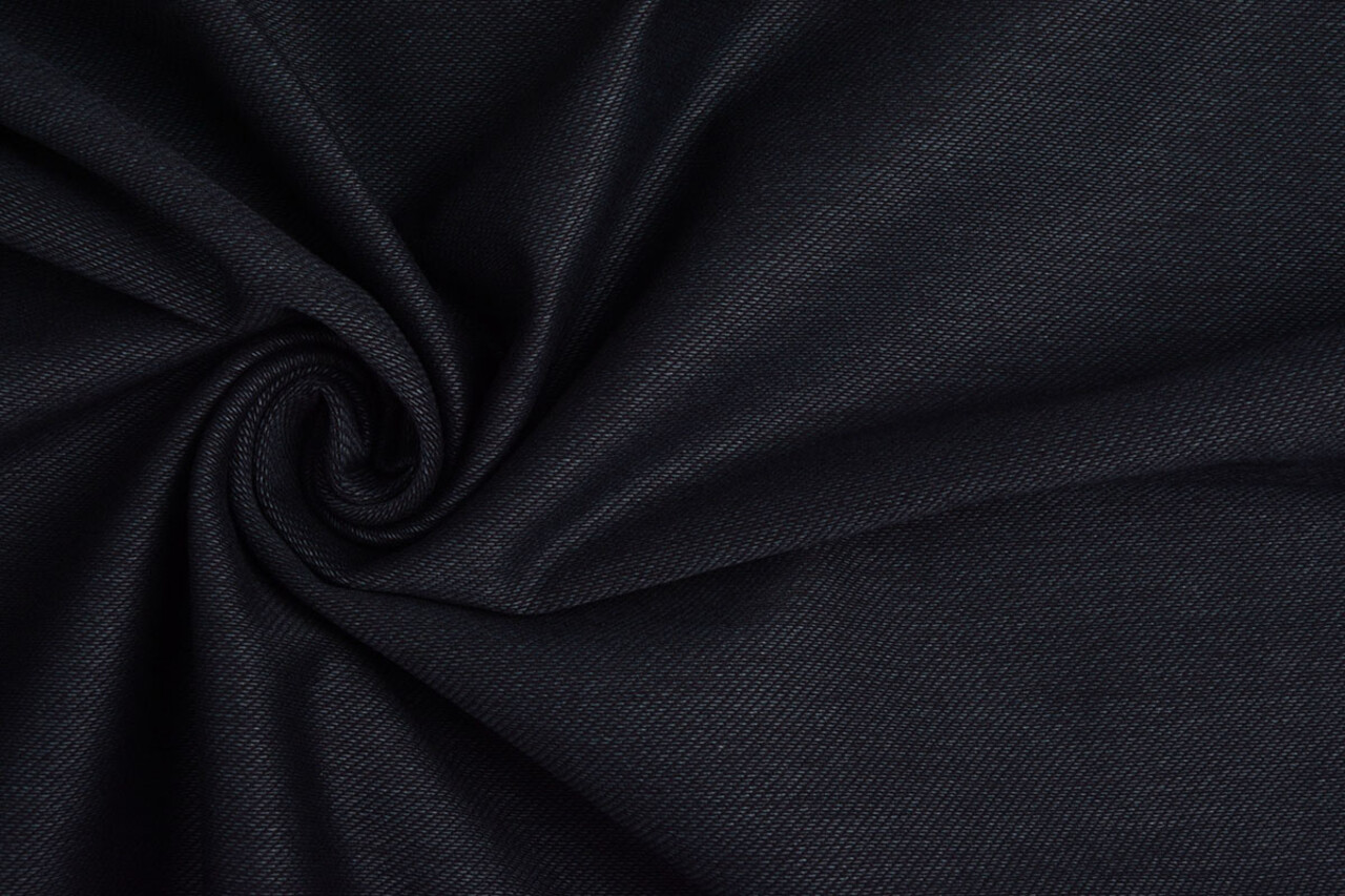 Jersey Stretch Denim Navy Blau Jersey Stretch Denim Navy Blau