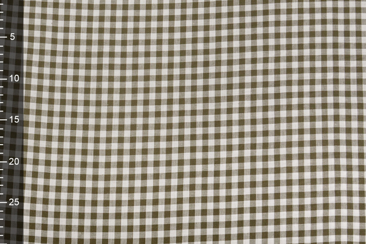 Boerenbont Ruit 8 mm Donker Kaki Boerenbont Ruit 8 mm Donker Kaki