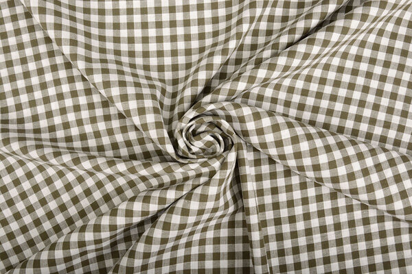 Boerenbont Ruit 8 mm Donker Kaki Boerenbont Ruit 8 mm Donker Kaki