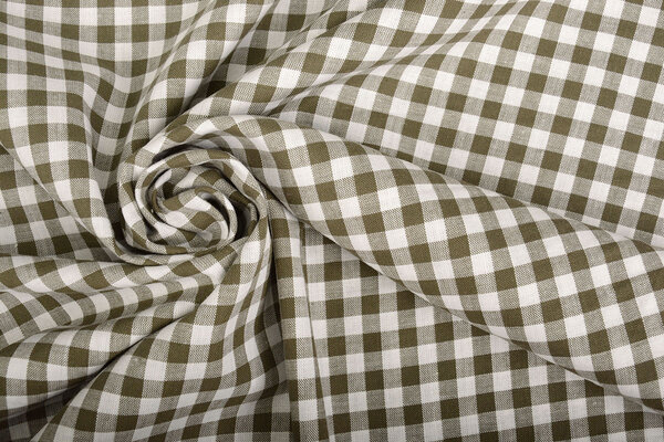 Boerenbont Ruit 8 mm Donker Kaki Boerenbont Ruit 8 mm Donker Kaki