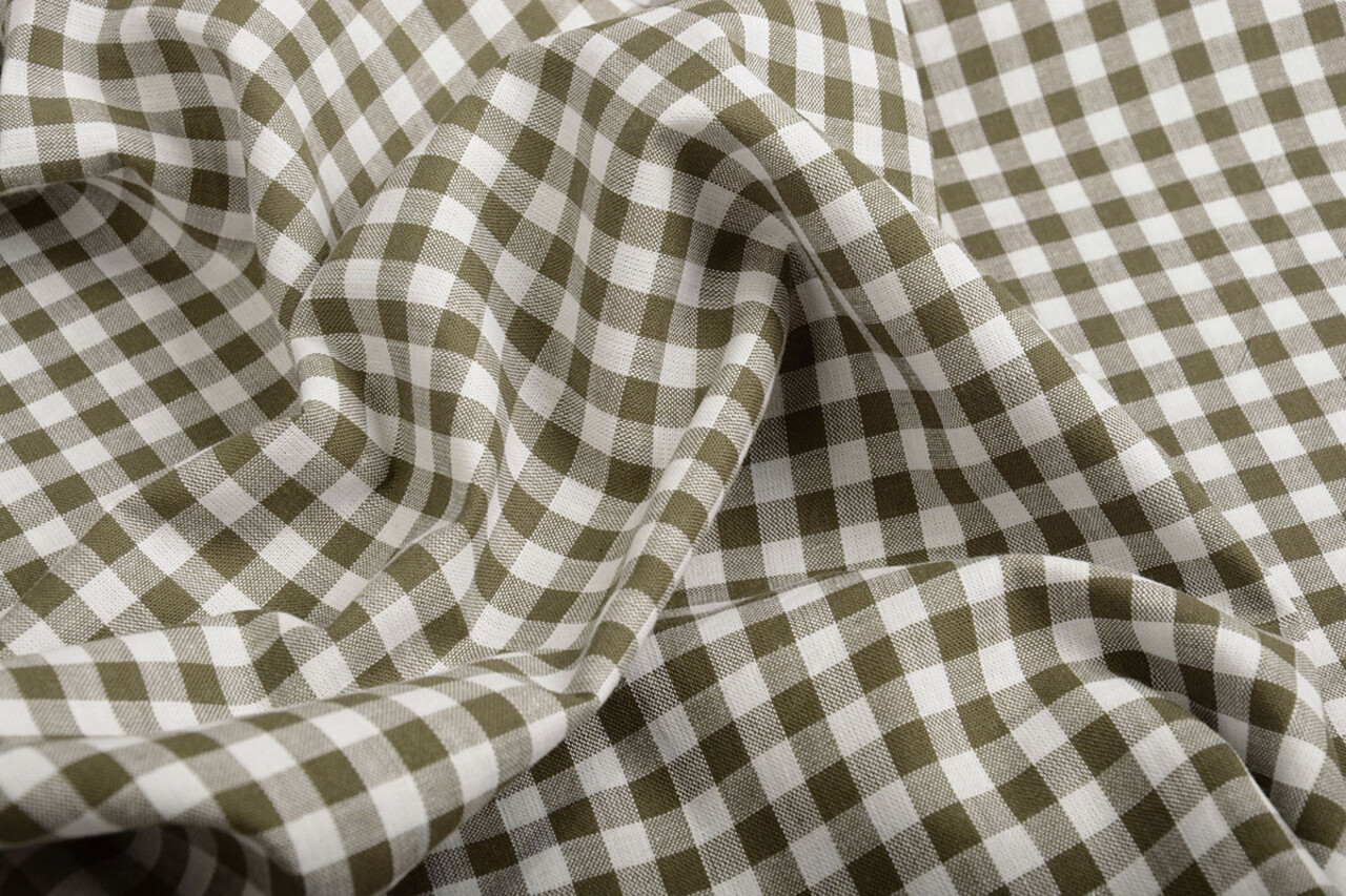 Bauern Karo 8 mm Dunkelkhaki