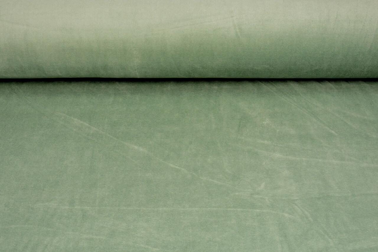 Nicky Velours Oud Groen