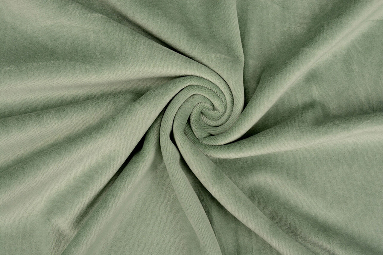 Nicky Velours Oud Groen