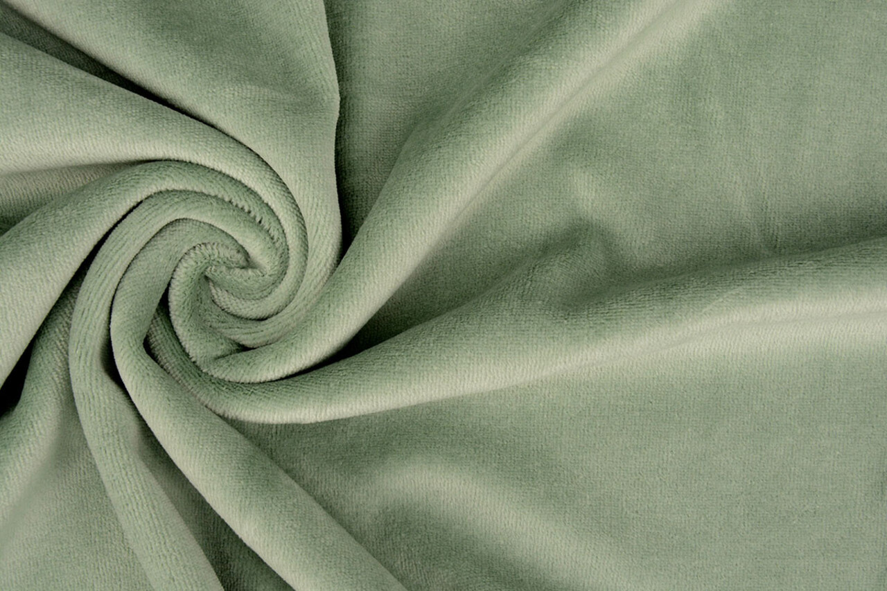 Nicky Velours Oud Groen