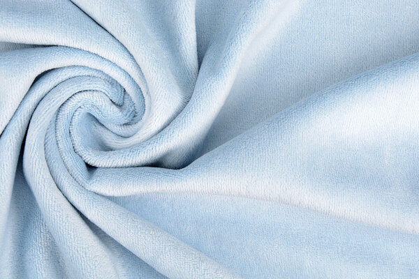Nicky Velours Baby Blauw