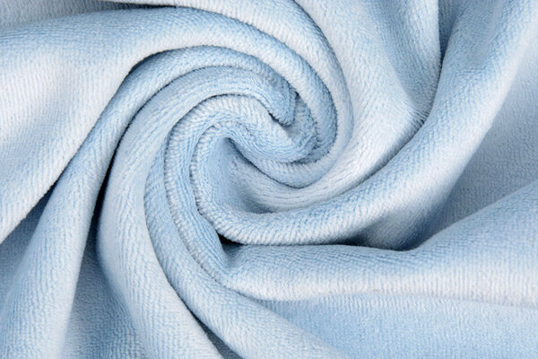 Nicky Velours Baby Blauw