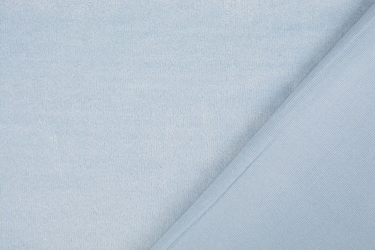 Nicky Velours Baby Blauw