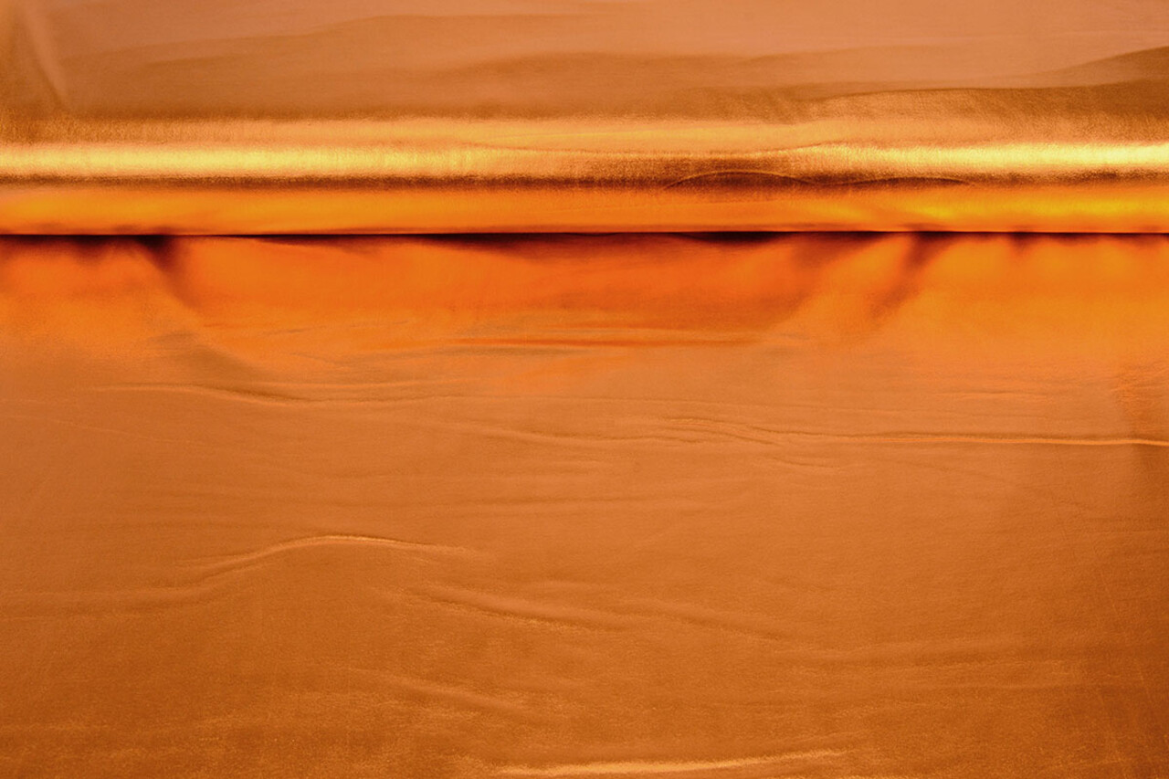 Folienjersey Orange-Brique Folienjersey Orange-Brique