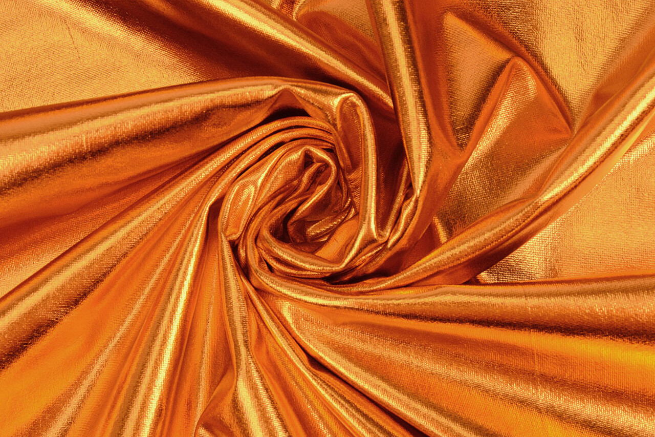 Folienjersey Orange-Brique Folienjersey Orange-Brique