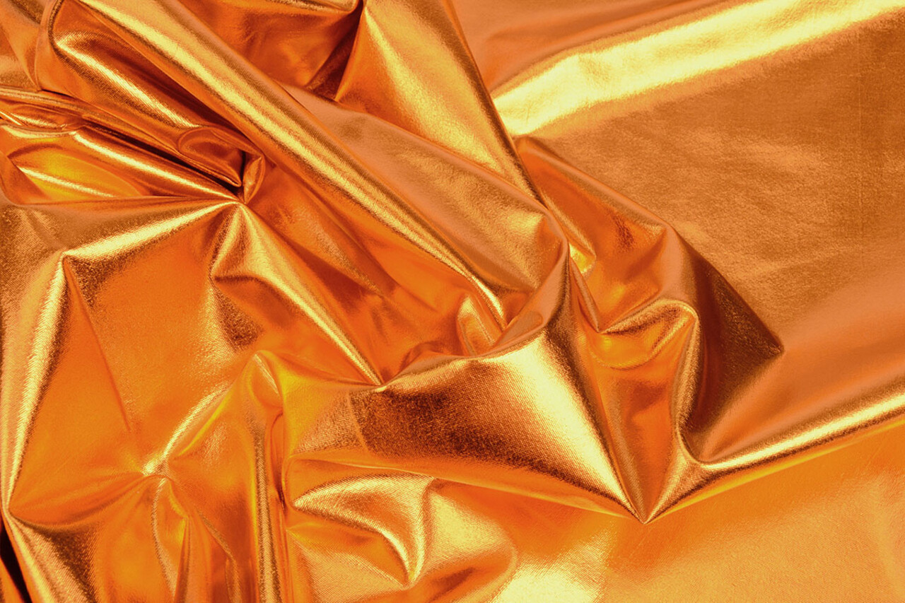 Folienjersey Orange-Brique Folienjersey Orange-Brique